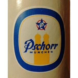 Vintage Pschorr Munchen 0.5 Litre Beer Stein Mug Tankard Germany